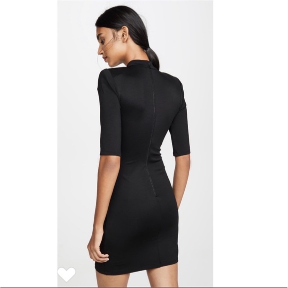 Alice + Olivia Inka Dress In Black - Picture 2 of 11